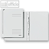 LEITZ Spiralhefter DIN A4, Karton 320 g/qm, 250 Blatt, weiß, 25 Stück,3040-00-01