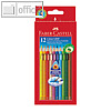 Buntstifte Colour GRIP, Dreikant, Namensfeld, Mine 3mm, 12er Karton-Etui, 112412