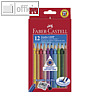 Faber-Castell Jumbo Grip Farbstift, 12 Stück, 110912