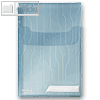 LEITZ Sicht-/Prospekthülle CombiFile Maxi, DIN A4, PP, blau, 3 Stück, 4727-00-35