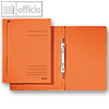 Spiralhefter DIN A4, Karton 320 g/qm, 250 Blatt, orange, 25 Stück, 3040-00-45