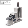 Lochsegment f?r Mehrfachlocher AKTO 5114, 6 mm, Klippsystem, silber, 5123-00-00