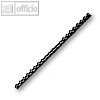 GBC Binder?cken CombBind, DIN A4, 21 Ringe, ? 14 mm, schwarz, 100 St?ck, 4028178