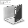 LEITZ Ringbuch DIN A4+, Rücken 40 mm, 4 D-Ring-Mechanik, schwarz, 4212-00-95