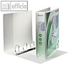 Pr?sentations-Ringbuch, DIN A4+, ? 50 mm, 4-D-Ringmechanik, wei?, 4287-00-01
