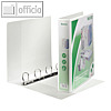Pr?sentations-Ringbuch, DIN A4+, ? 40 mm, 4-D-Ringmechanik, wei?, 4286-00-01