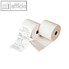 officio Thermorollen mit Einzugserm?chtigung, 57 x 30 x 12 mm/9 m, 5 Rollen,4021