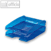 Durable Briefkorb transluzent-blau