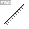 GBC Bindestrips SureBind, 10 K?mme, 75 mm, schwarz, 100 St?ck, 3700510