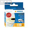 Vario Nachf?llrolle f?r Klebespender, fest haftend, 13 x 12 mm, 1.000 Klebest?ck