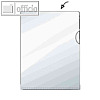 Sichthülle Standard, DIN A4, 120my, PVC, genarbt, transparent, 50 Stück, 214170