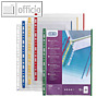 Oxford Prospekth?llen A4, PP 90 my, farbiger Rand gelb, 10 St?ck, 100206875