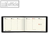 Quer-/Taschenkalender Septimus, 158 x 108 mm, 1 Woche/2 Seiten, Papiereinband
