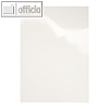 Einbanddeckel HiGloss DIN A4, Karton 250g/m², beidseitig glänzend, weiß, 100 St.