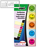 Sigel Haftmarker "Smile", 20 x 50 mm, 5 Motive, 5 x 40 Blatt, HN502