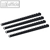 GBC Binder?cken CombBind, DIN A4, 21 Ringe, ? 12 mm, schwarz, 100 St?ck, 4028177