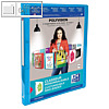 Elba Pr?sentations-Ringbuch POLYVISION, DIN A4, R?cken 20 mm, PP, blau,100202276