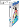 Pr?sentations-Ringbuch POLYVISION, DIN A4, R?cken 30 mm, PP, farblos, 100201432