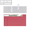 Elba Pendeleinsteckschilder, selbstklebend, farblos, 50 St?ck, 100420914