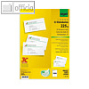 Sigel PC-Visitenkarten 3C, 85 x 55 mm, 225 g/qm, hochwei?, 1.000 St?ck, LP797