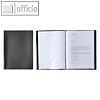 Elba Sichtbuch "Standard", DIN A4, mit 20 Hüllen, PP, 300my, schwarz, 100206094