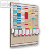 Nobo Wochenplaner-Set, 480 x 480 mm, 7 x 24 Steckpl?tze, Wandbefestigung,2911080