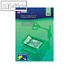 Nobo Schreibfolie, DIN A4, PVC, 120 my, mit Papiereinlage, transparent, 33638235