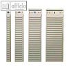 T-Kartentr?ger f?r Kartengr??e 1.5, 54 Schlitze, 48 x 960mm, 10 St?ck, 1900402
