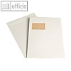 Versandtaschen "naturelle" C4, Fenster, haftklebend, 120 g/m? cremewei?, 250 St.