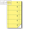 Sigel Bonbuch, 360 Abrisse, Blaupapier, 105 x 200mm, gelb, 2 x 60 Blatt, BO076