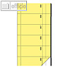 Bonbuch, 360 Abrisse, selbstdurchschreibend, 105x200mm, gelb, 2x60 Blatt, BO096