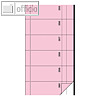 Bonbuch, 360 Abrisse, selbstdurchschreibend, 105x200mm, rosa, 2x60 Blatt, BO098