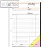 Sigel Lieferschein mit Empfangsschein, A4, durchschreibend, 3x 40 Blatt, SD016