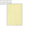 Sigel Struktur-Papier, DIN A4, Pergament champagner, 200 g/qm, 50 Blt., DP655