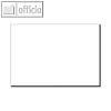 Sigel Papier-Schreibunterlage, 595 x 410 mm, blanko wei?, 30 Blatt, HO300