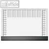 Sigel Papier-Schreibunterlage Office, 590 x 410 mm, Kalendarium, 40 Blatt, HO365