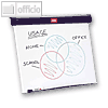 Tisch-Flipchart Barracuda, 675 x 550 mm, magnethaftend, inkl. Tasche, 1902267