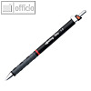 Rotring Feinminenstift Tikky, mit Farbcode, 1.0 mm, schwarz, 1904697