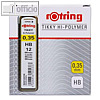 Rotring Druckbleistift-Minen Tikky, 0.35 mm, Härtegrad: HB, 12 Stück, S0312410