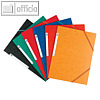 Elba Eckspannmappen "Boston", DIN A4, Karton, farbig sortiert, 10 St., 100200689