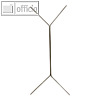 Elba Doppelheftzunge aus Metall, messingfarben lackiert, 100 St?ck, 100420791