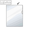 Sichth?lle Standard, DIN A5, 110my, PP, genarbt, transparent, 50 St?ck, 21575090