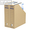 Archiv-Stehsammler tric System, f?r DIN A4, Karton, naturbraun, 12 St.