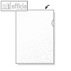 Hetzel Sichth?lle "Economic", DIN A4, 90 my, PP, genarbt, 100 St?ck, 21672090
