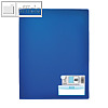 Elba Sichtbuch "Memphis", DIN A4, mit 40 Hüllen, PP, blau, 100206221