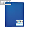 Elba Sichtbuch "Memphis", DIN A4, mit 20 Hüllen, PP, blau, 100206075