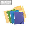 Eckspannermappe "Memphis", DIN A4, blickdicht, PP, sortiert, 20St., 100201129