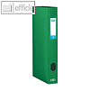 Elba Sammelbox Memphis, DIN A4, m.Druckknopf, 40 mm, PP, gr?n, 100200135