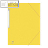 Oxford by ELBA Eckspannermappe EUROFOLIO+, DIN A4, Karton, gelb, 400126495