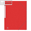 Oxford Eckspannermappe EUROFOLIO+, DIN A4, Karton, rot, 400126504